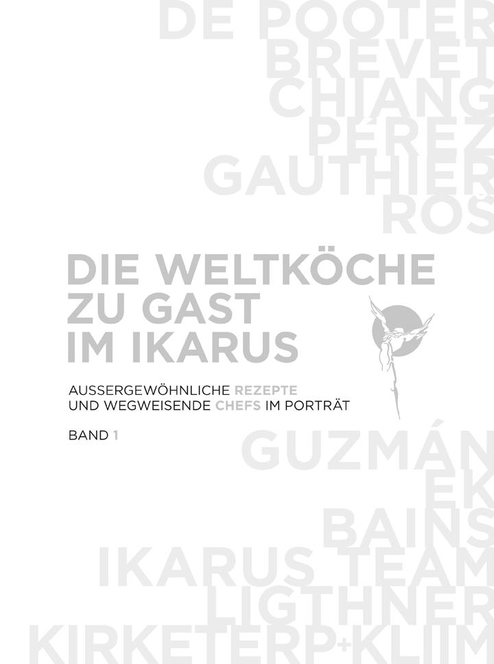 Vorderes Coverbild Die Weltköche zu Gast im Ikarus