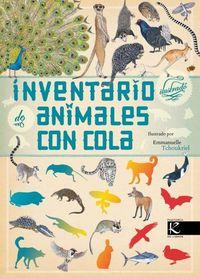 Vorderes Coverbild Inventario ilustrado de animales con cola