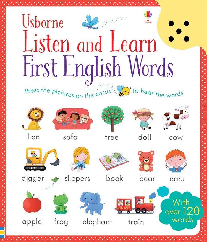 Vorderes Coverbild Listen and Learn First English Words
