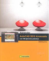 Vorderes Coverbild Aprender AutoCAD 2015 avanzado : con 100 ejercicios prácticos