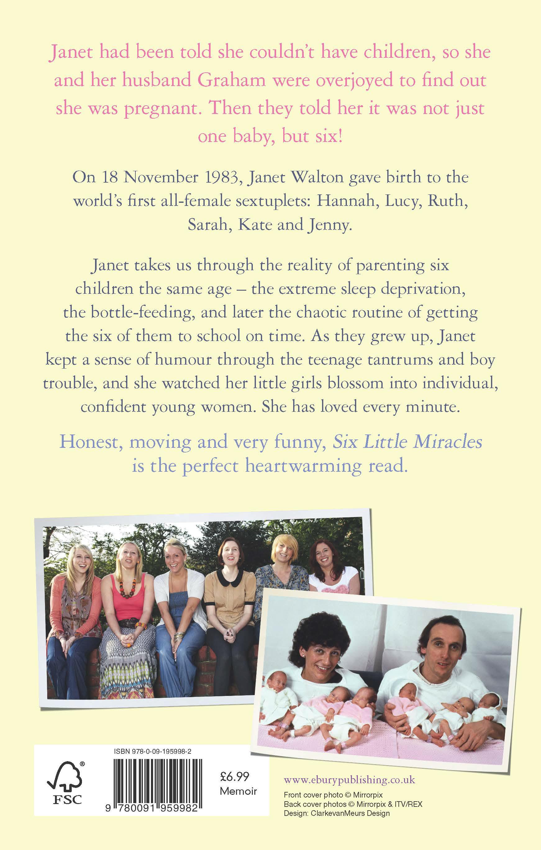 Rückseitencover Six Little Miracles