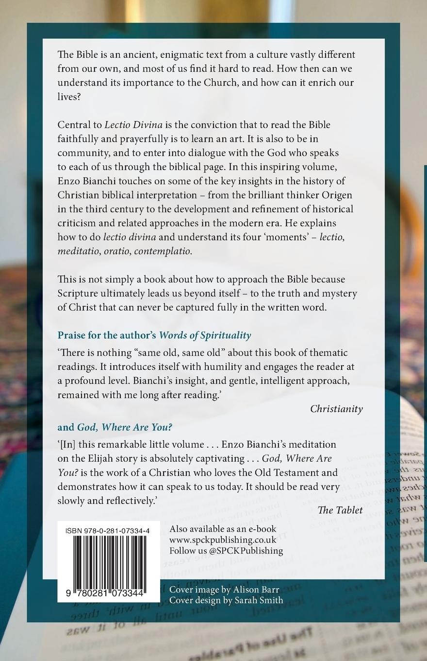 Rückseitencover Lectio Divina