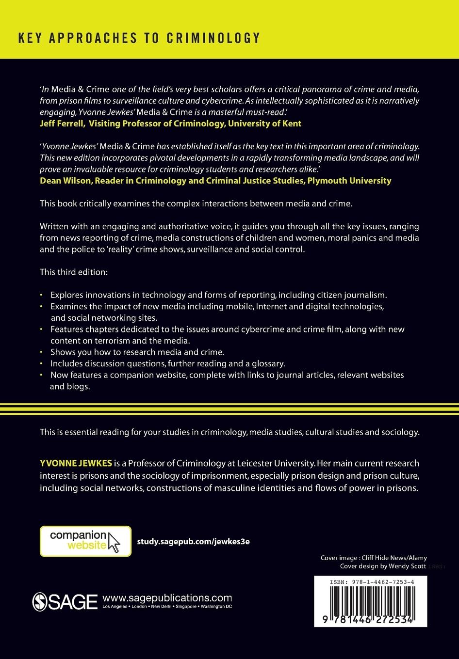 Rückseitencover Media and Crime