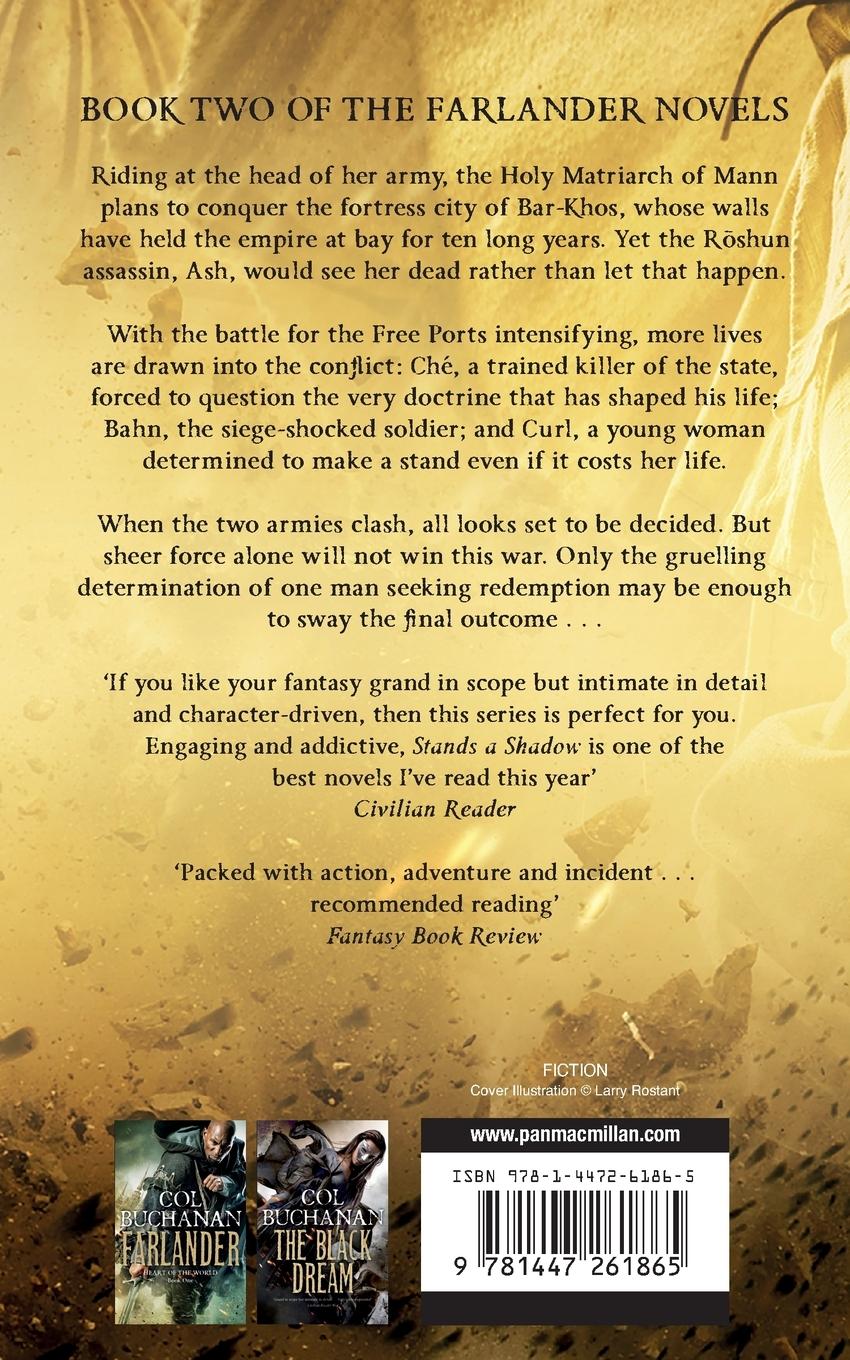 Rückseitencover Stands a Shadow