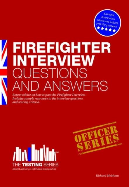 Vorderes Coverbild Firefighter Interview Questions and Answers