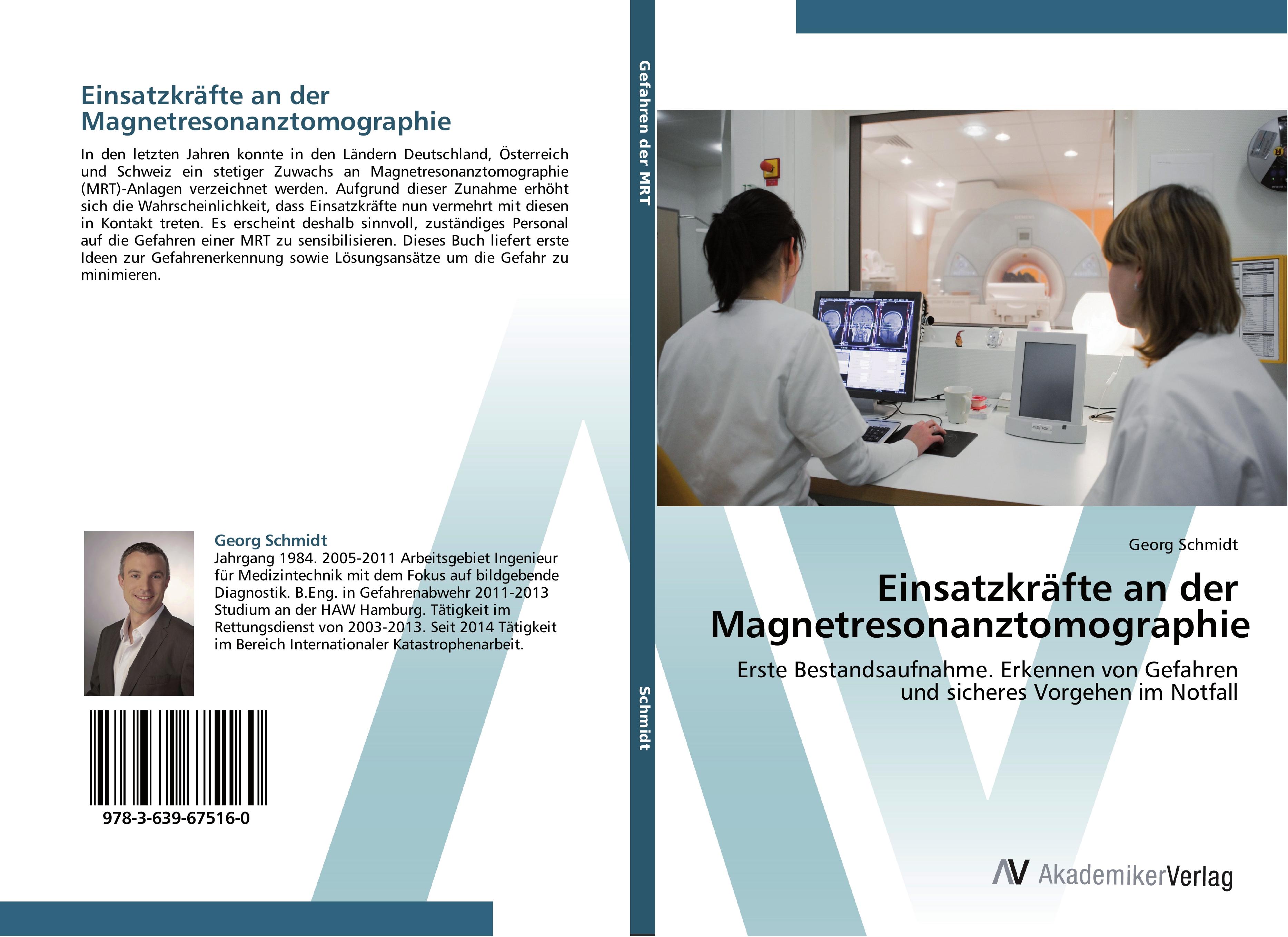 Vorderes Coverbild Einsatzkräfte an der Magnetresonanztomographie