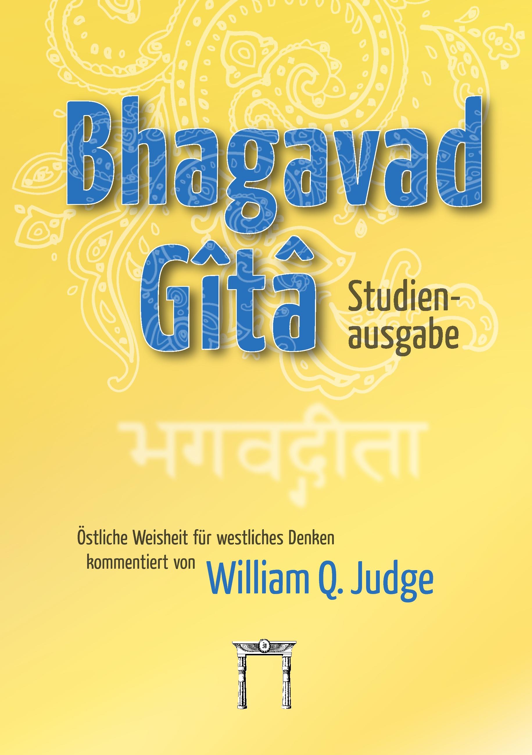 Vorderes Coverbild Bhagavad-Gita Studienausgabe