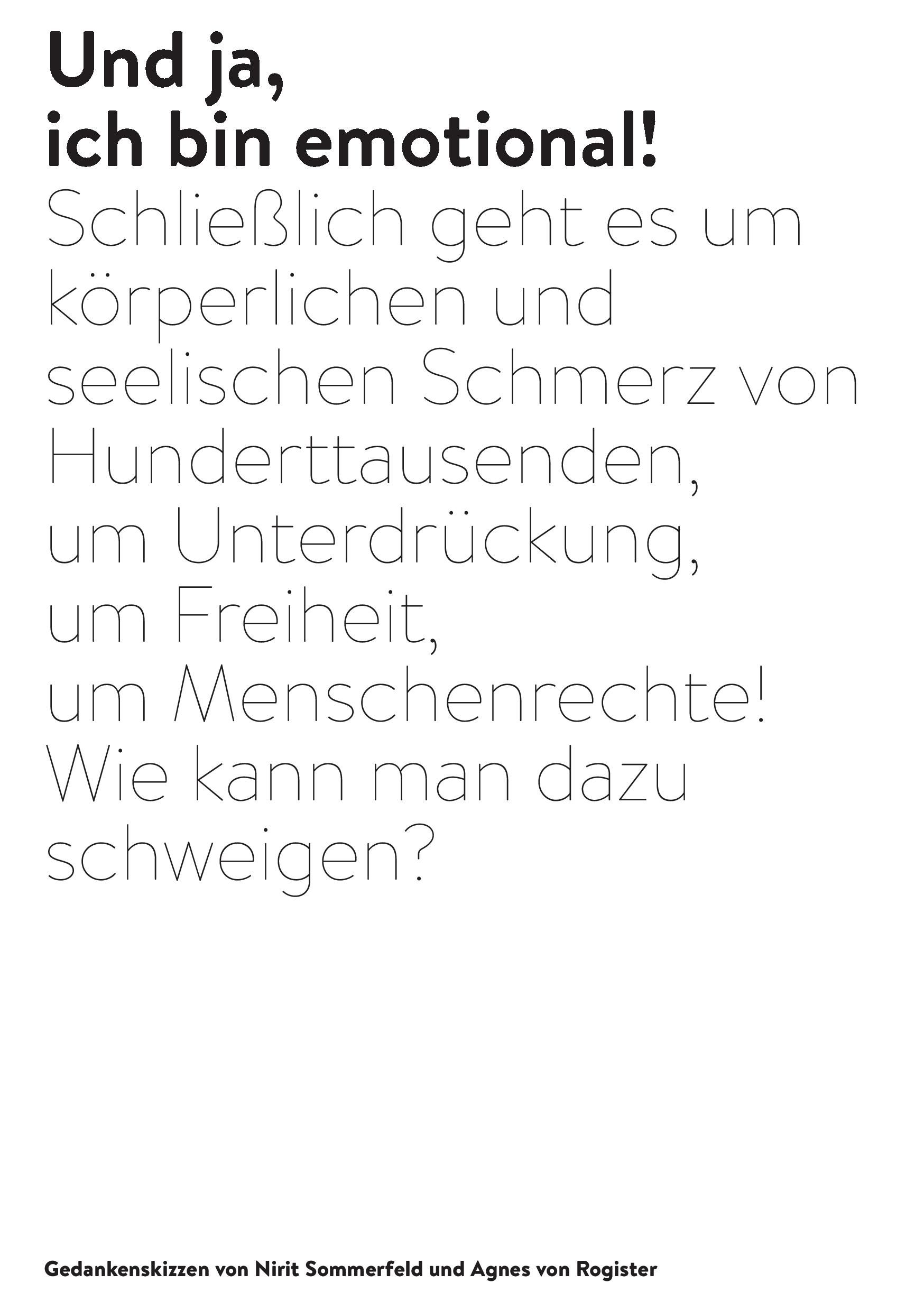 Vorderes Coverbild Und ja, ich bin emotional!