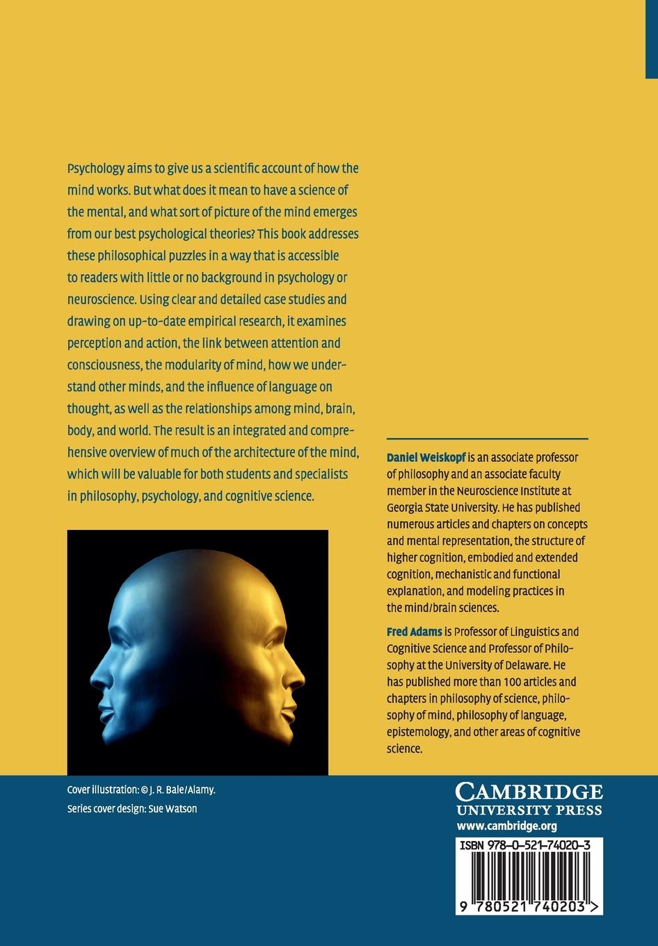 Rückseitencover An Introduction to the Philosophy of Psychology