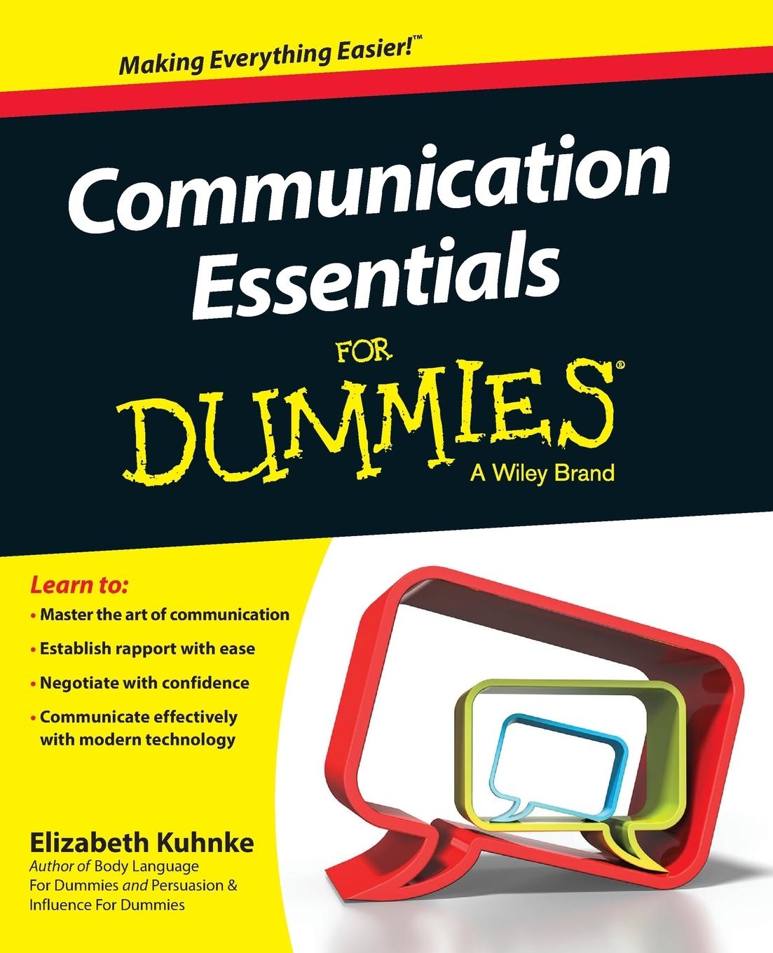 Vorderes Coverbild Communication Essentials for Dummies