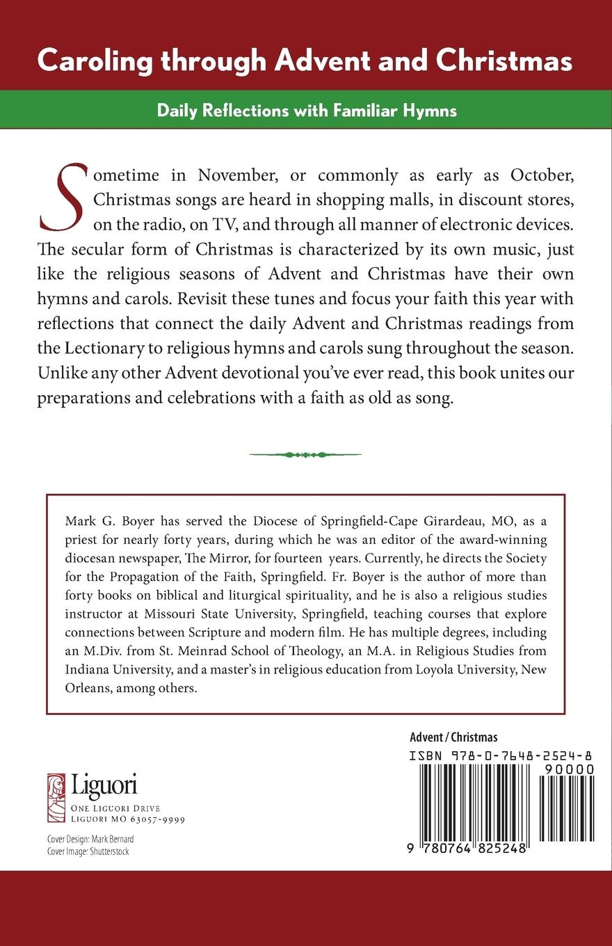 Rückseitencover Caroling through Advent and Christmas