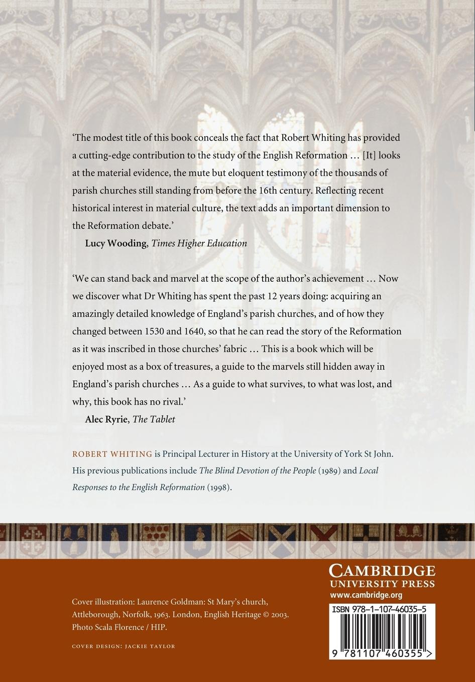 Rückseitencover The Reformation of the English Parish Church