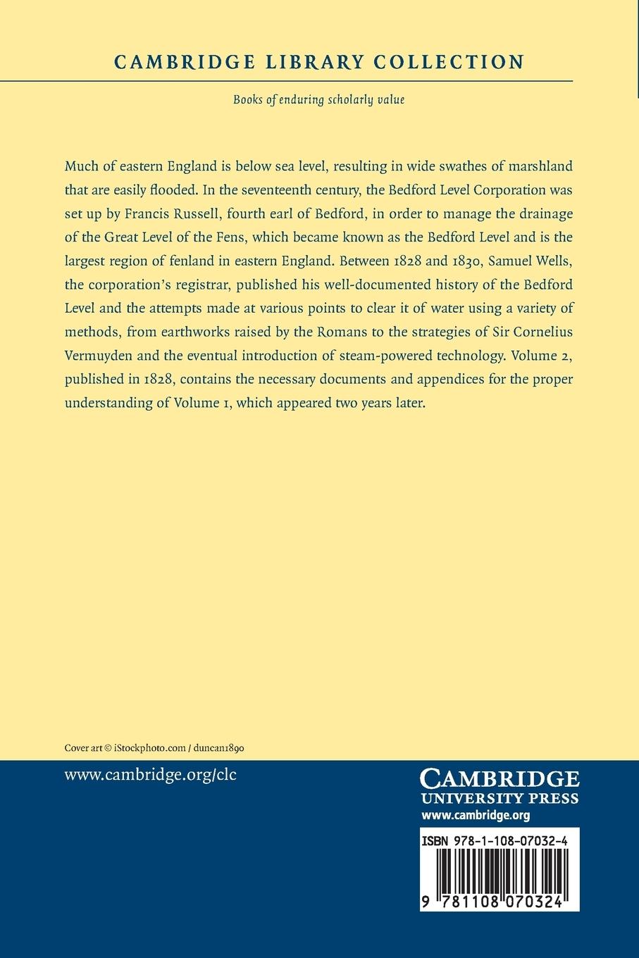 Rückseitencover A Collection of the Laws which Form the Constitution of the Bedford             Level Corporation - Volume 2