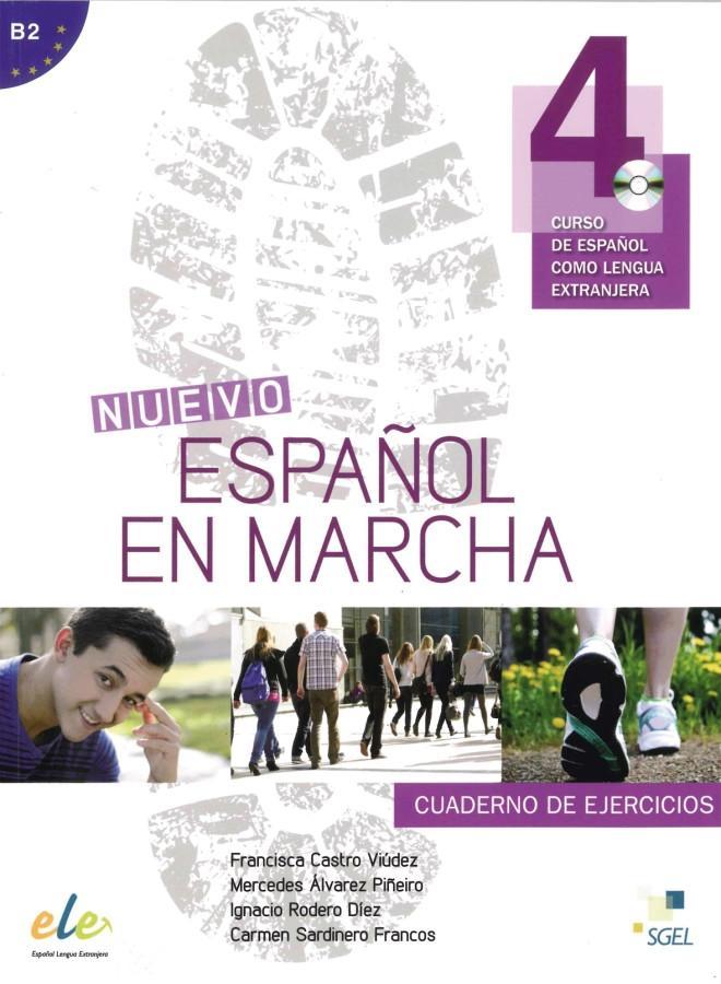 Vorderes Coverbild Nuevo Español en marcha 04. Arbeitsbuch mit Audio-CD