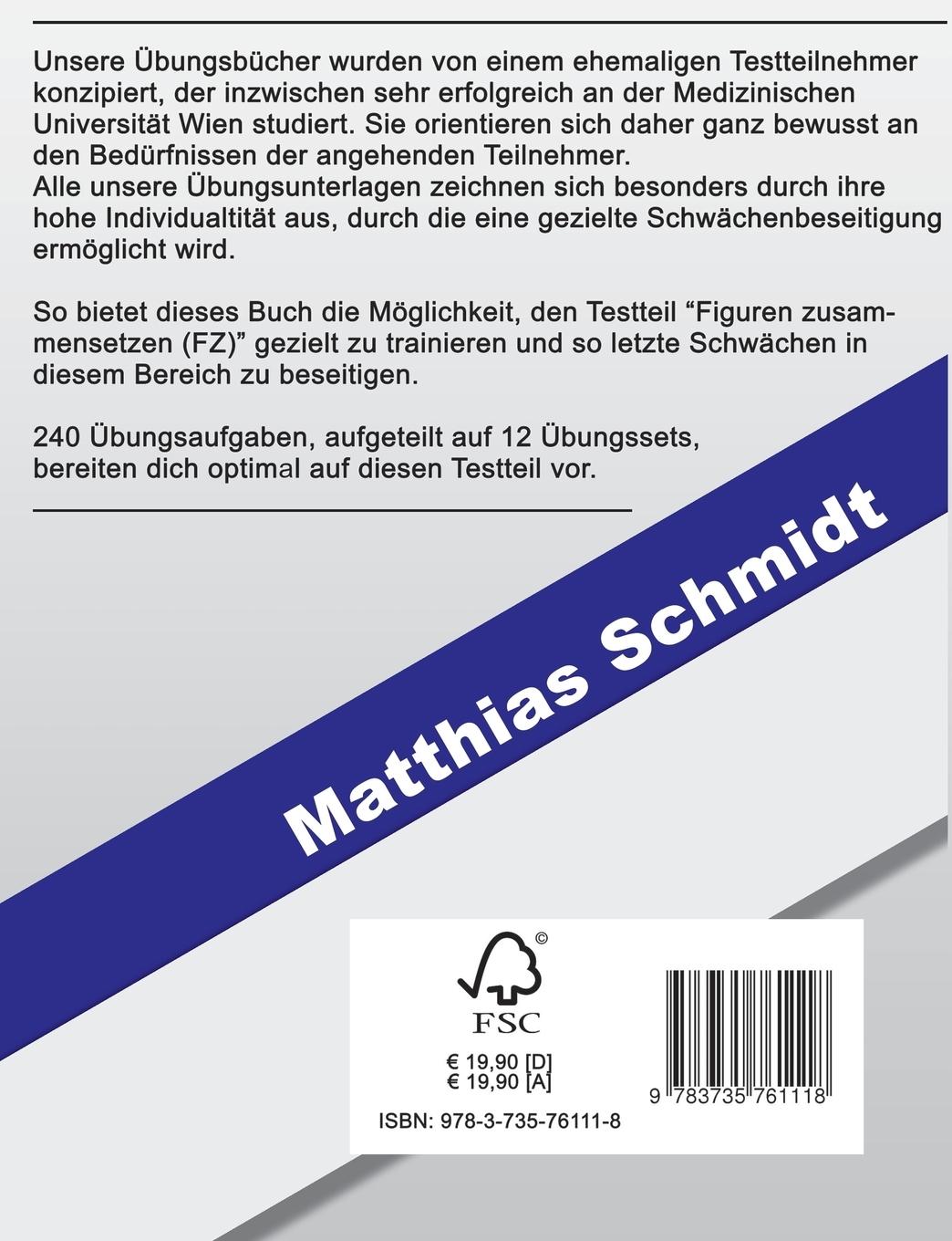 Rückseitencover MedAT-H/MedAT-Z: Testteil Figuren zusammensetzen
