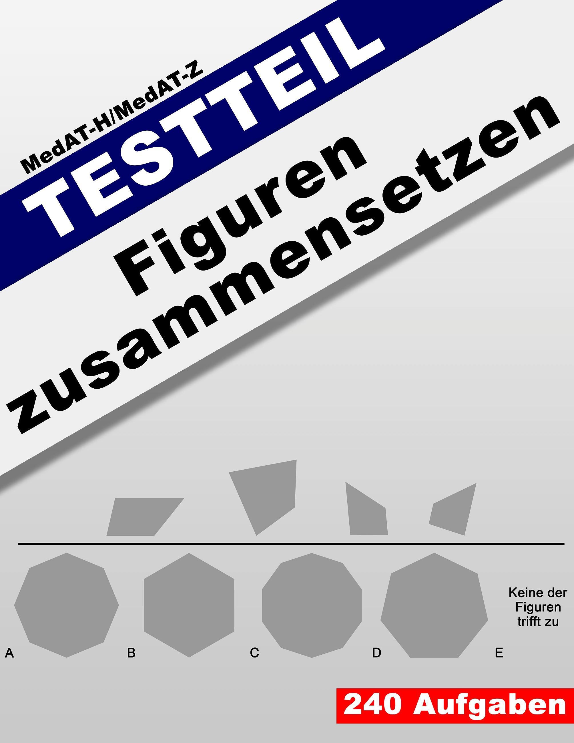 Vorderes Coverbild MedAT-H/MedAT-Z: Testteil Figuren zusammensetzen