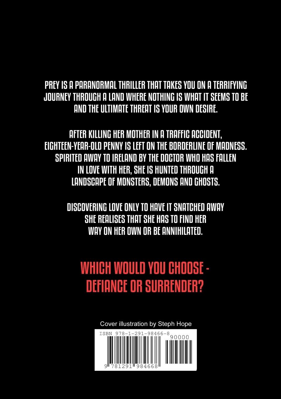 Rückseitencover PREY