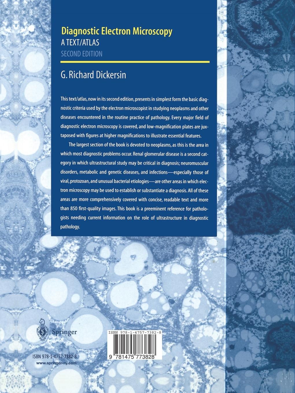 Rückseitencover Diagnostic Electron Microscopy