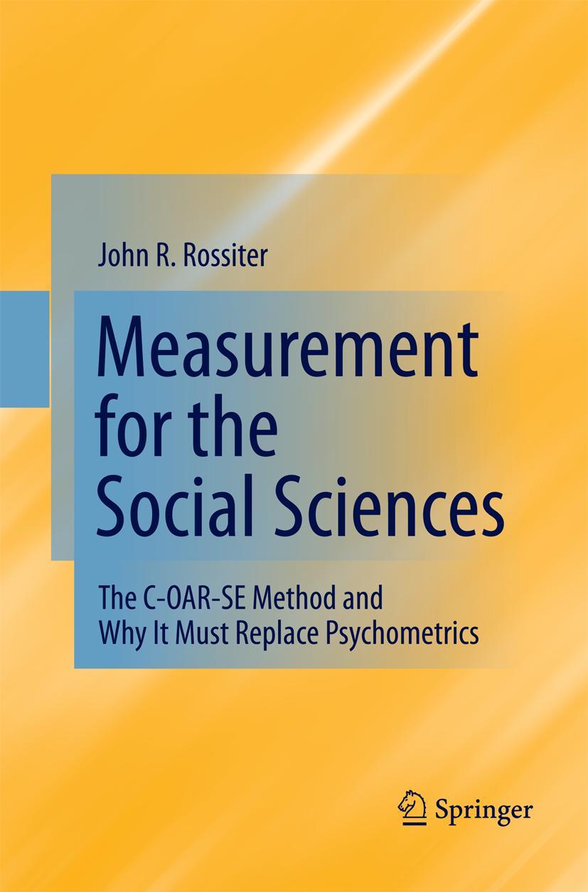 Vorderes Coverbild Measurement for the Social Sciences