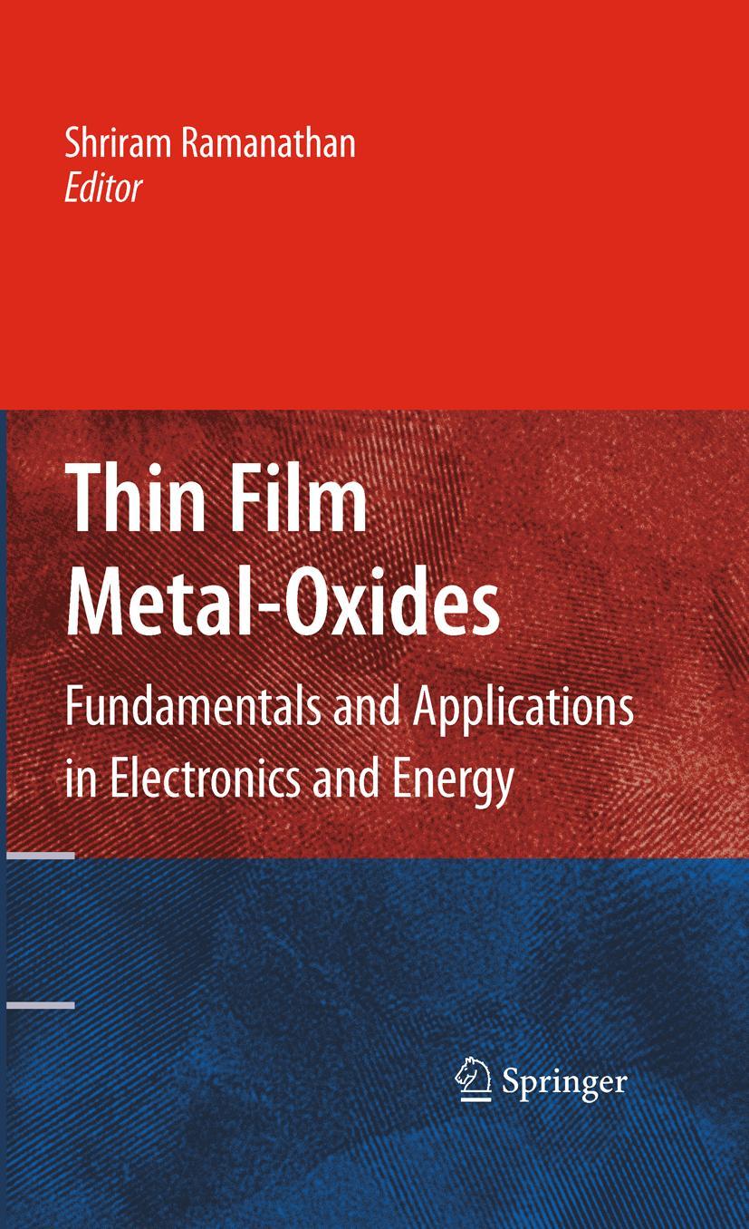 Vorderes Coverbild Thin Film Metal-Oxides