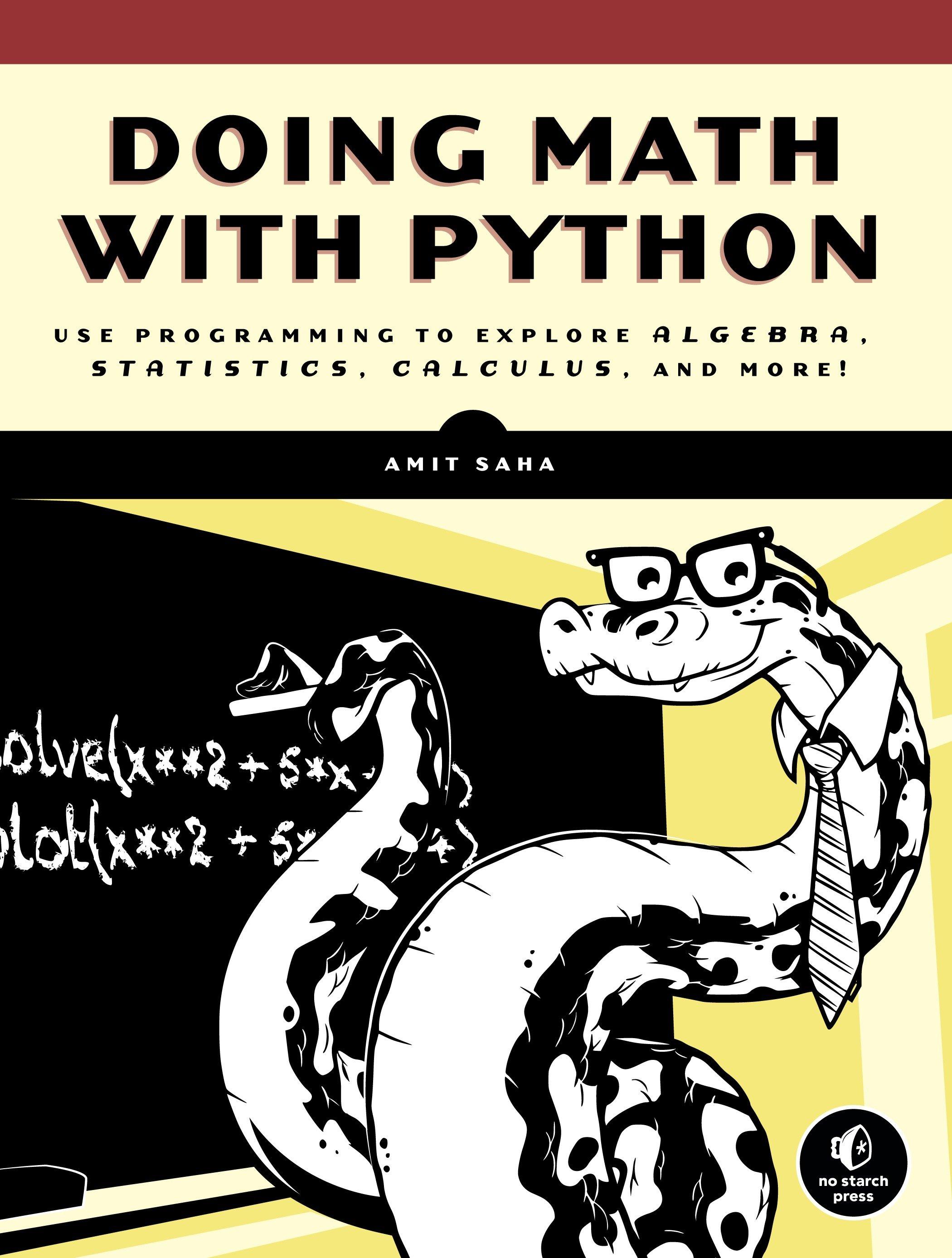 Vorderes Coverbild Doing Math with Python
