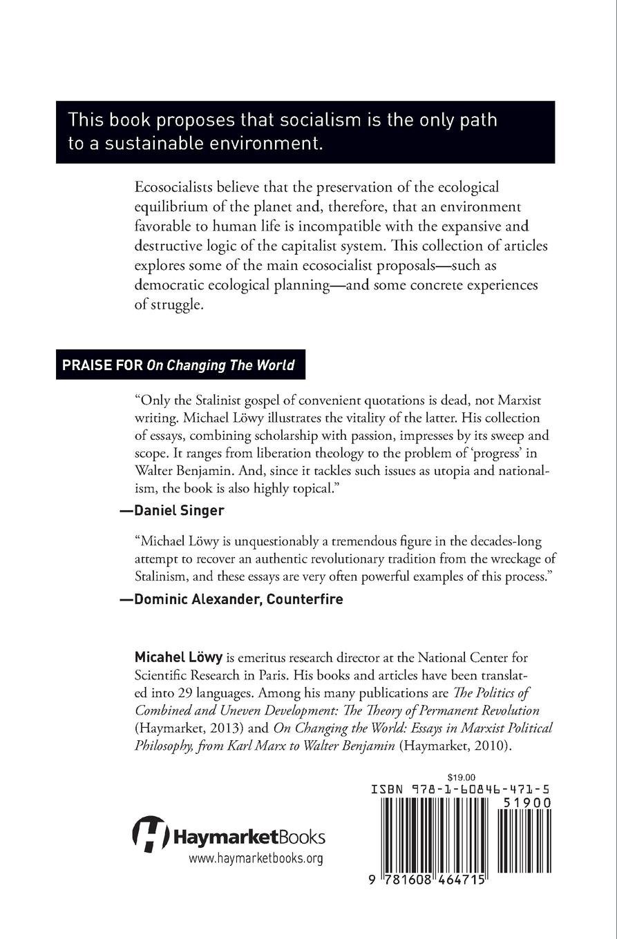 Rückseitencover Ecosocialism