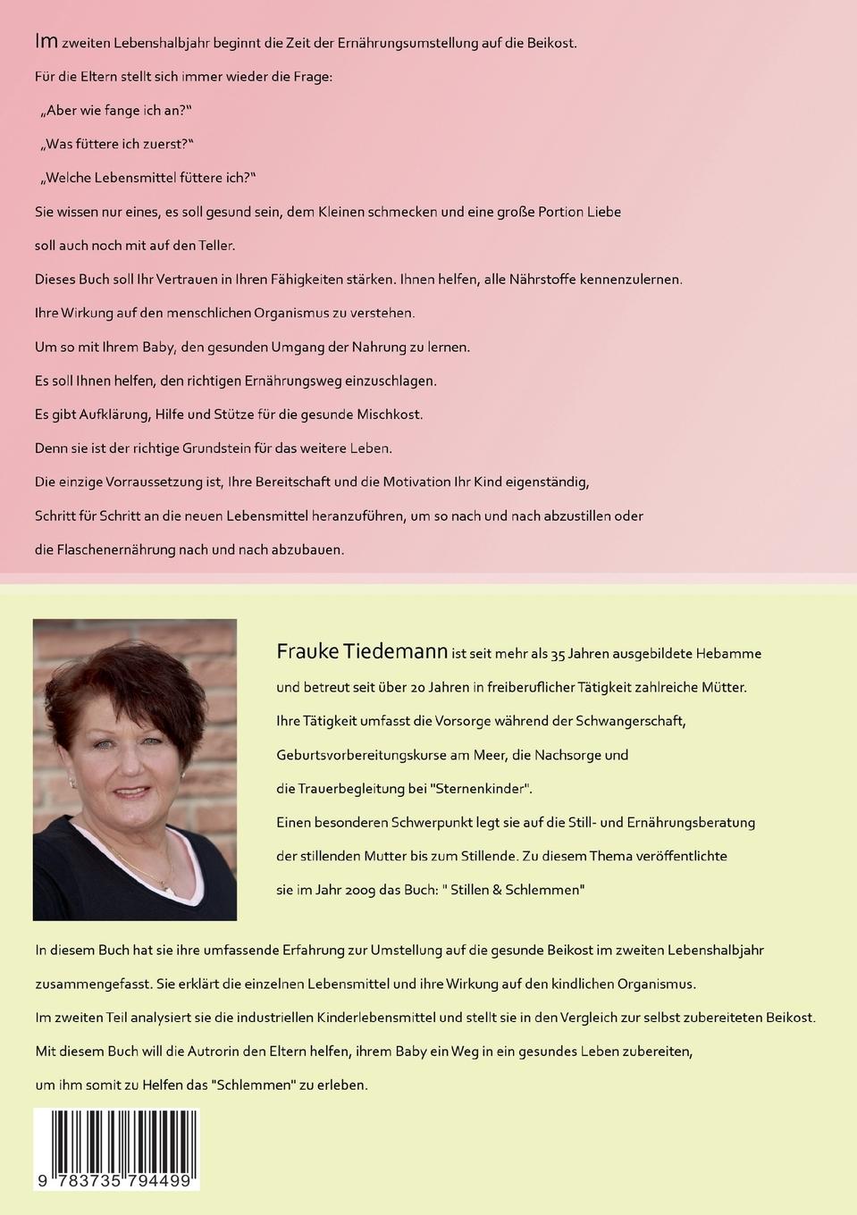 Rückseitencover Schlemmen für kleine Leute... Gläschen goodbye