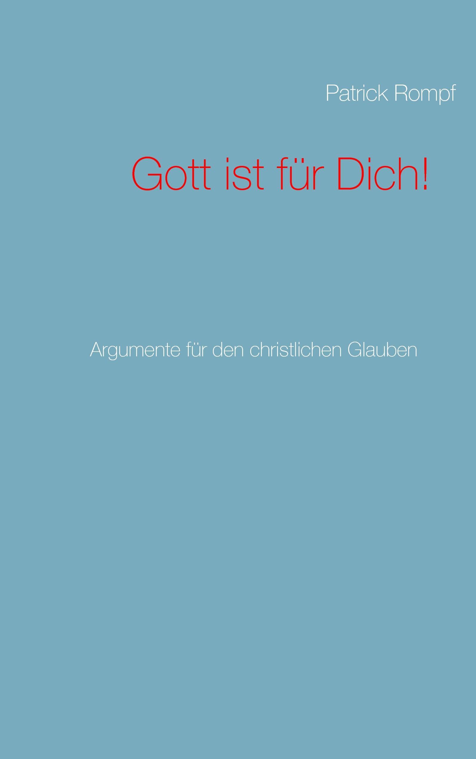 Vorderes Coverbild Gott ist für Dich!