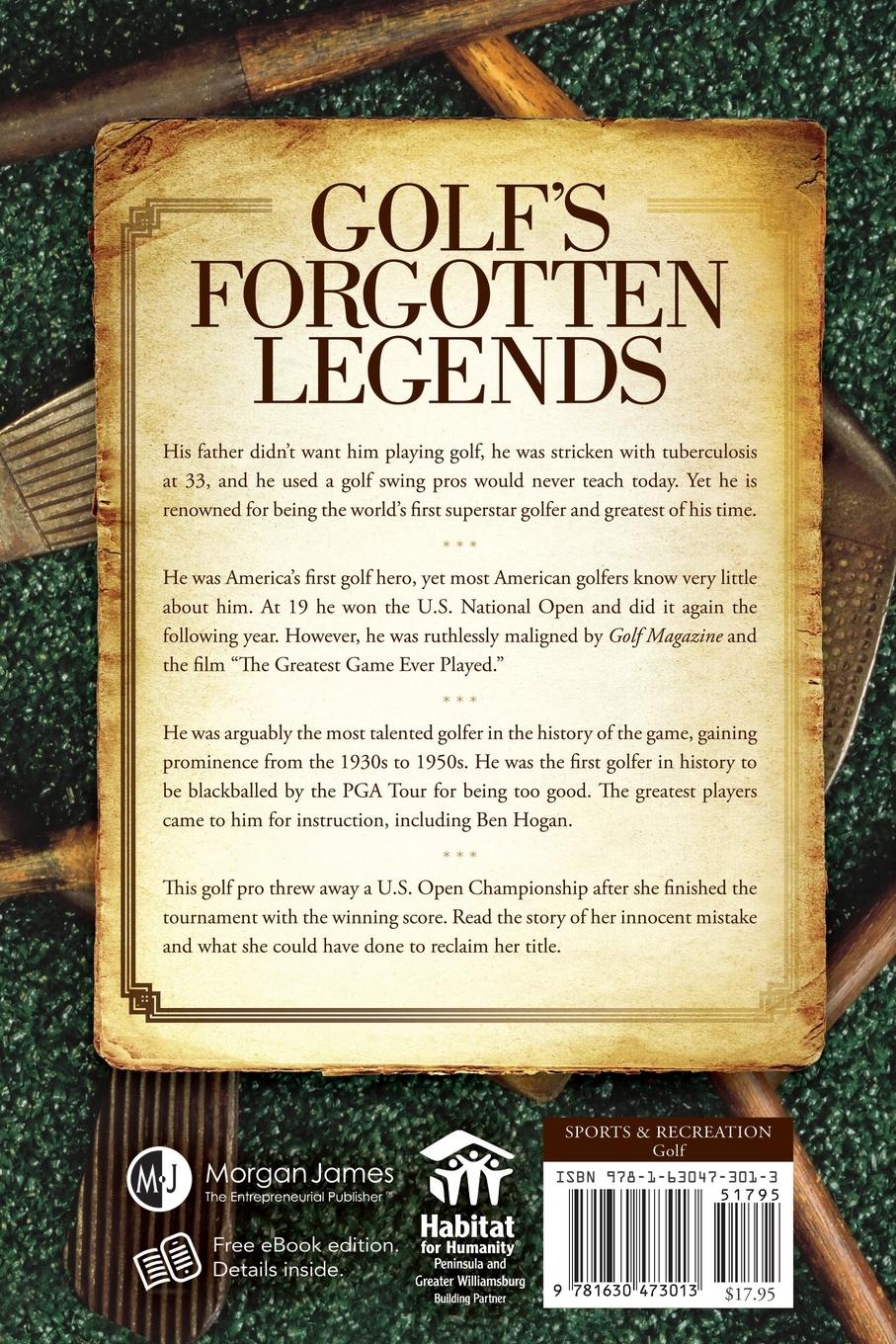 Rückseitencover Golf's Forgotten Legends