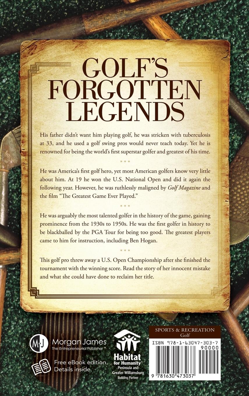 Rückseitencover Golf's Forgotten Legends