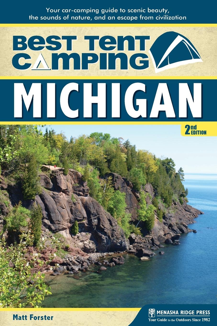 Vorderes Coverbild Best Tent Camping: Michigan