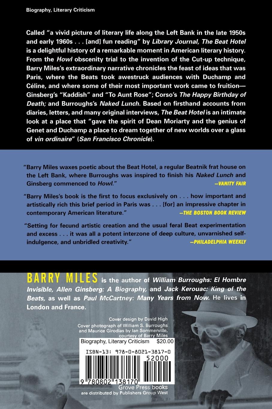 Rückseitencover The Beat Hotel