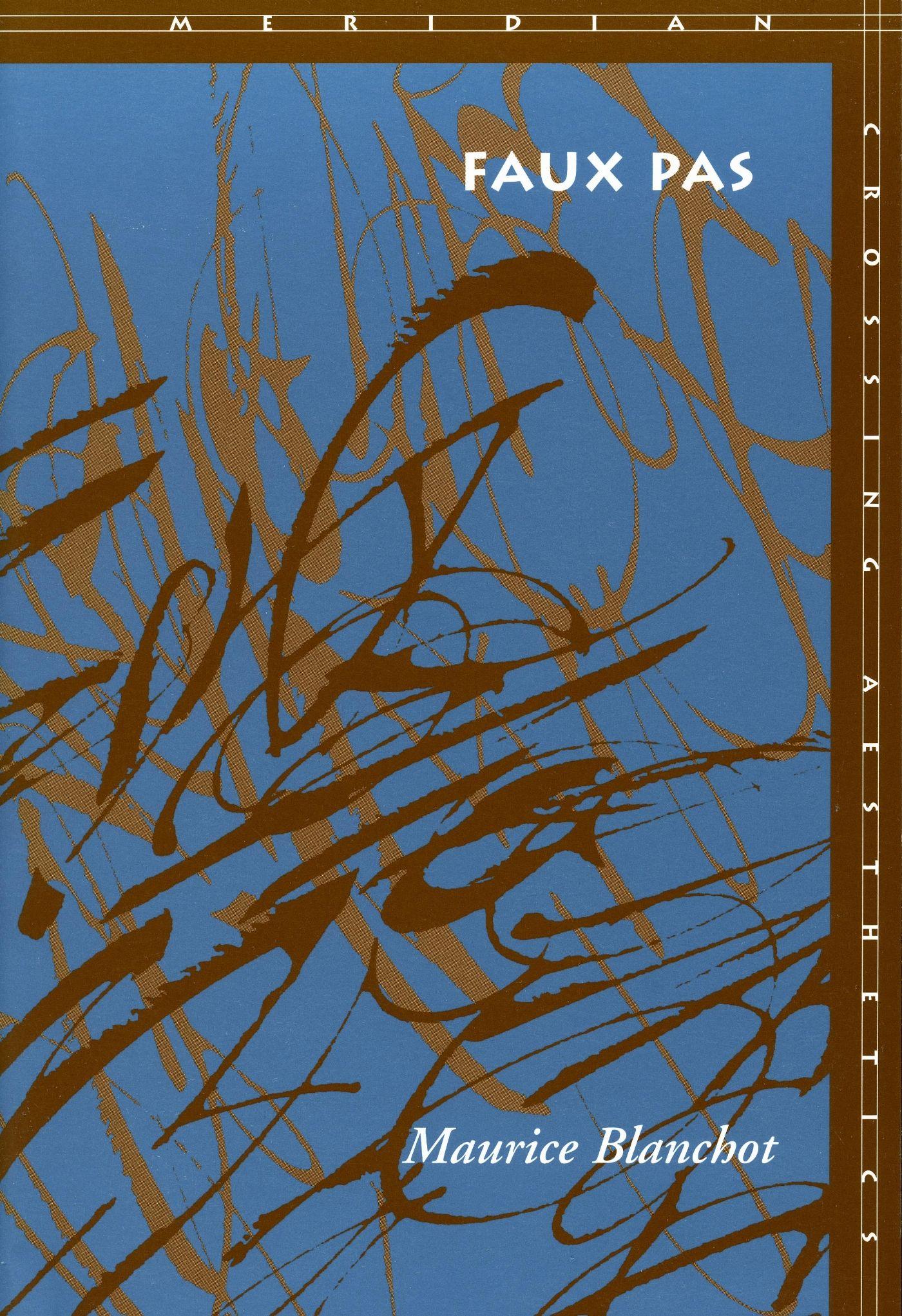 Vorderes Coverbild Faux Pas