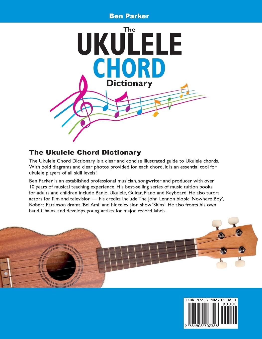 Rückseitencover The Ukulele Chord Dictionary