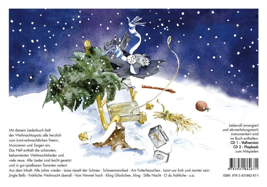 Rückseitencover Der Weihnachtsspatz