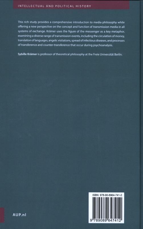 Rückseitencover Medium, Messenger, Transmission