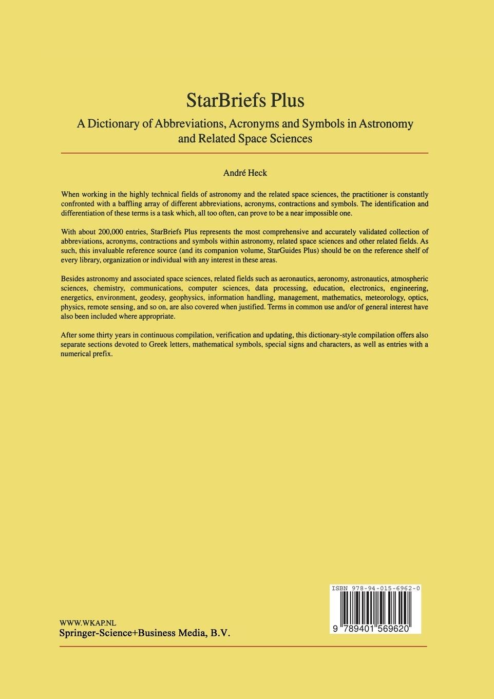 Rückseitencover StarBriefs Plus