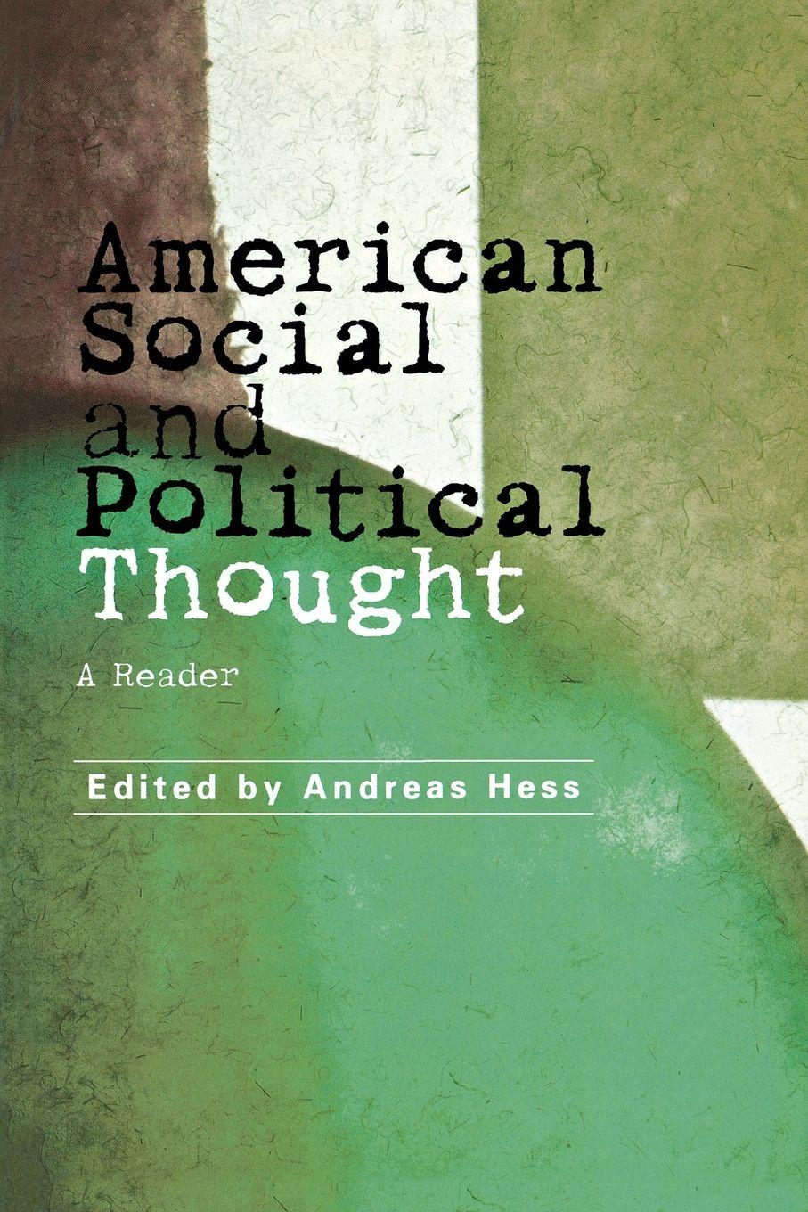 Vorderes Coverbild American Social and Political Thought