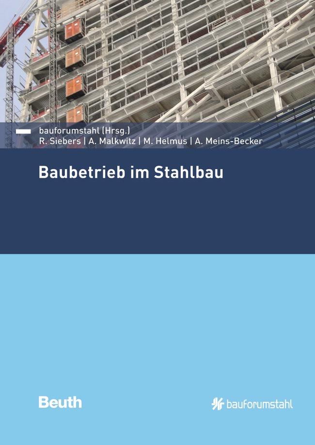 Vorderes Coverbild Baubetrieb im Stahlbau