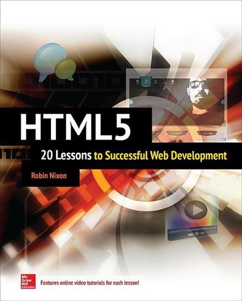 Vorderes Coverbild Html5: 20 Lessons to Successful Web Development