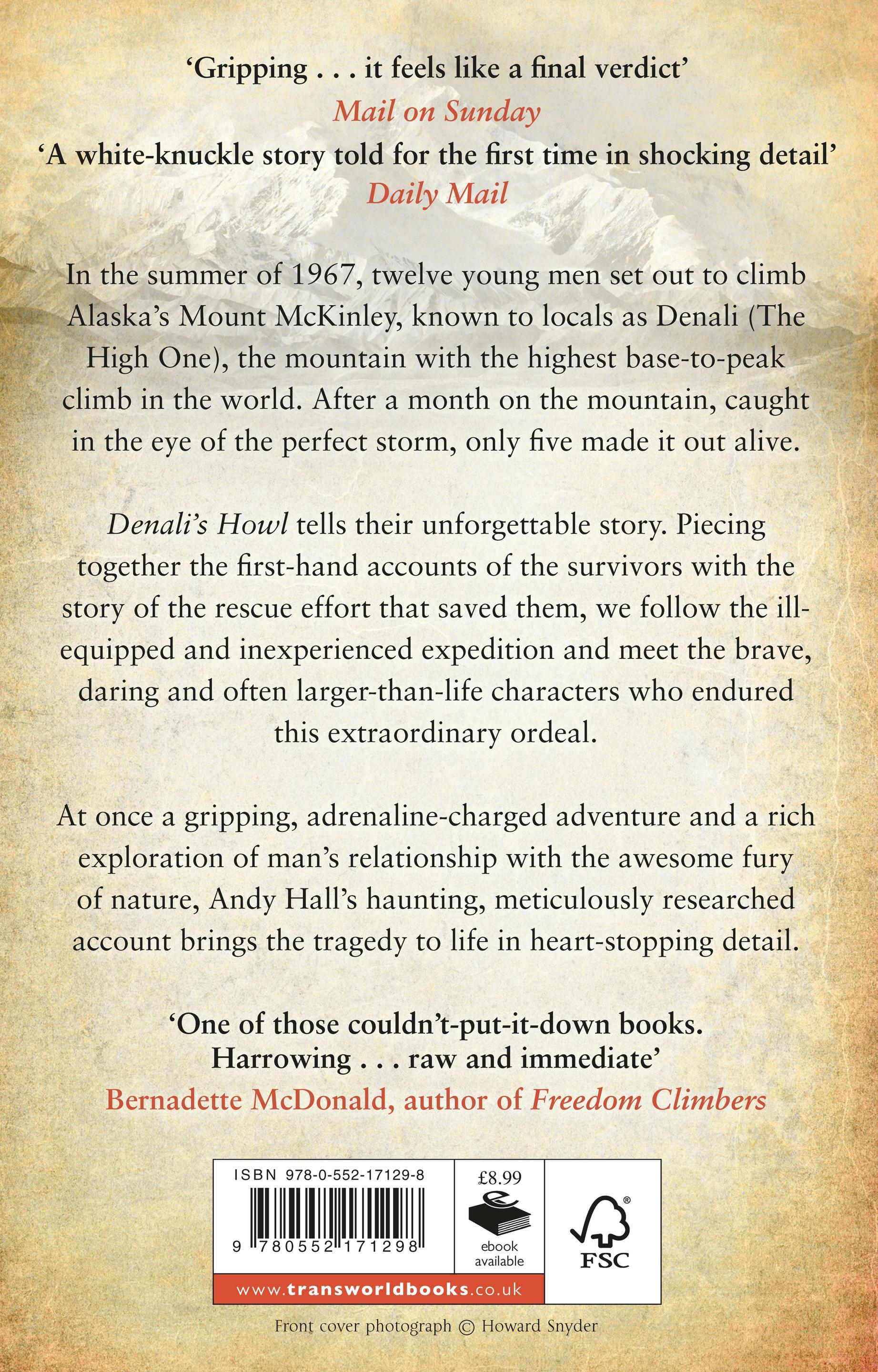 Rückseitencover Denali's Howl