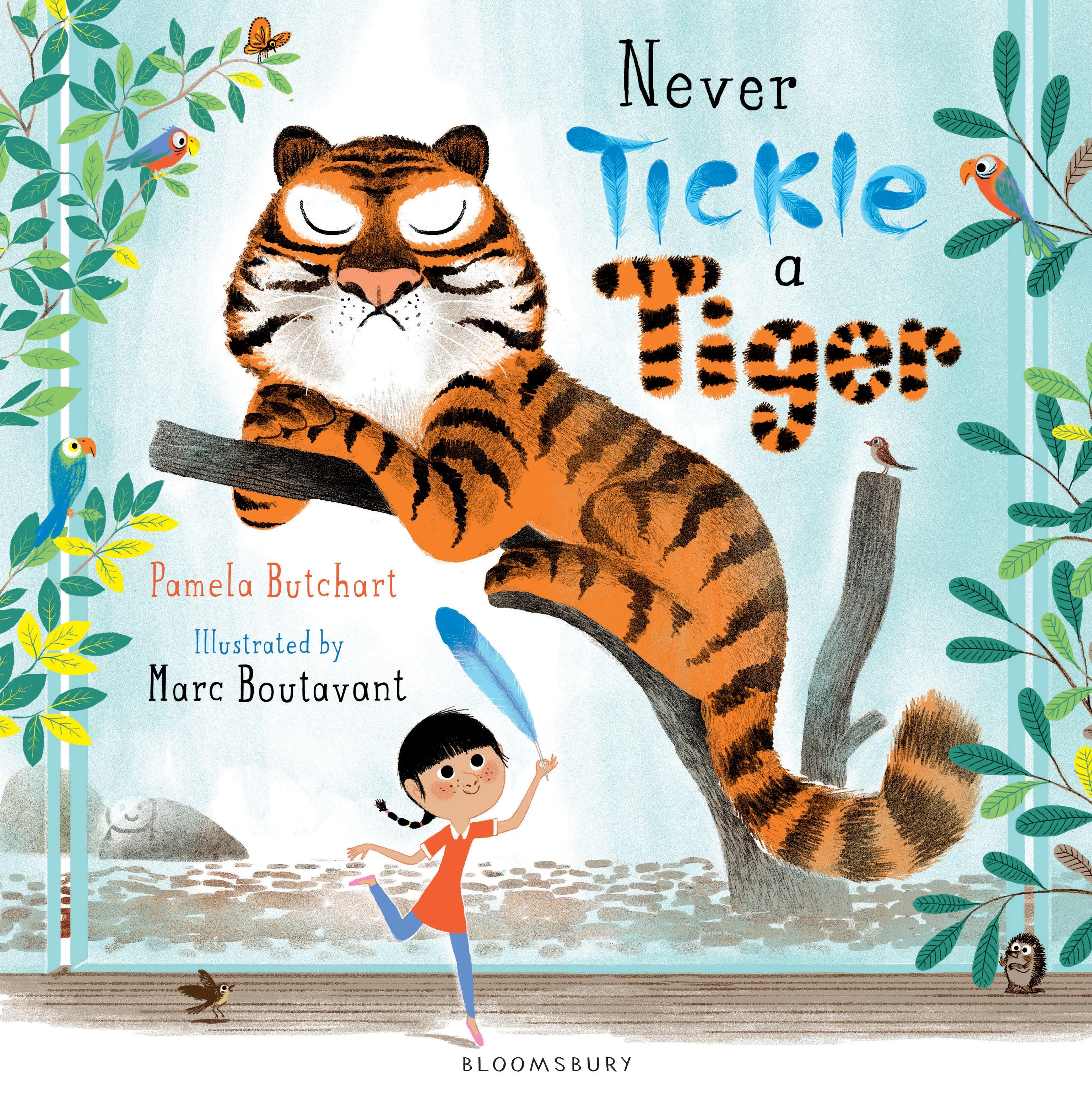 Vorderes Coverbild Never Tickle a Tiger