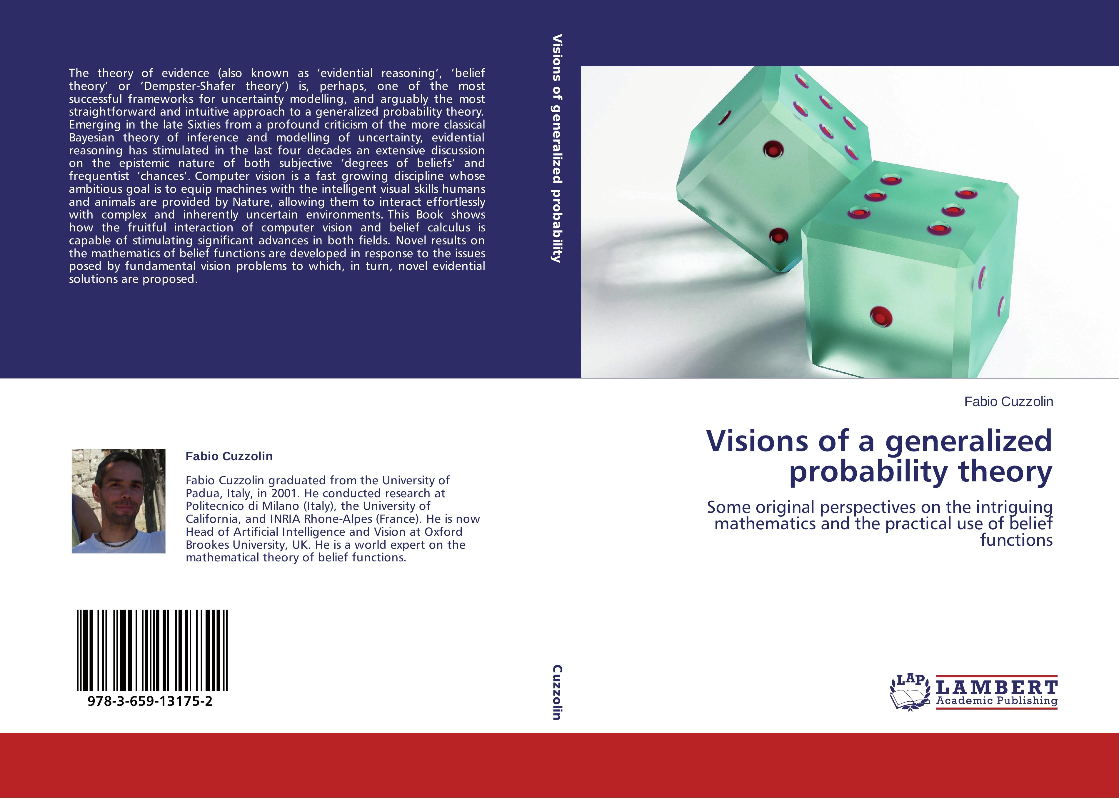 Vorderes Coverbild Visions of a generalized probability theory