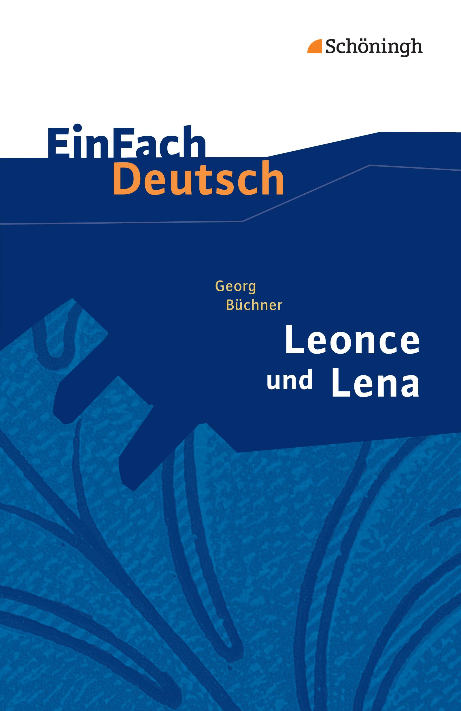 Vorderes Coverbild Leonce und Lena. EinFach Deutsch Textausgaben
