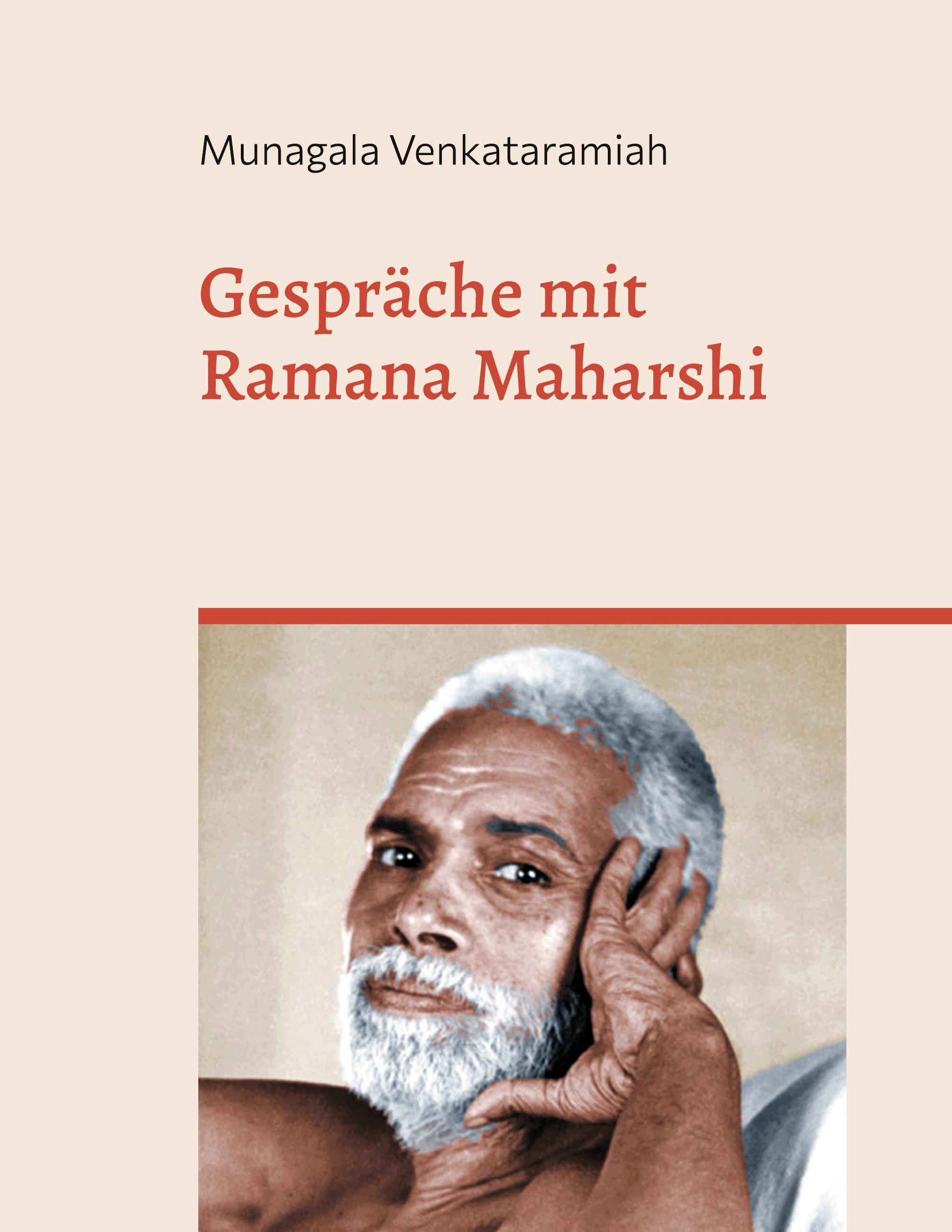 Vorderes Coverbild Gespräche mit Ramana Maharshi