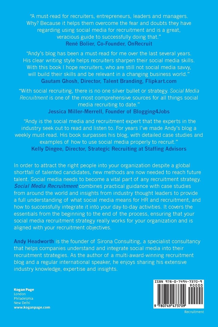 Rückseitencover Social Media Recruitment