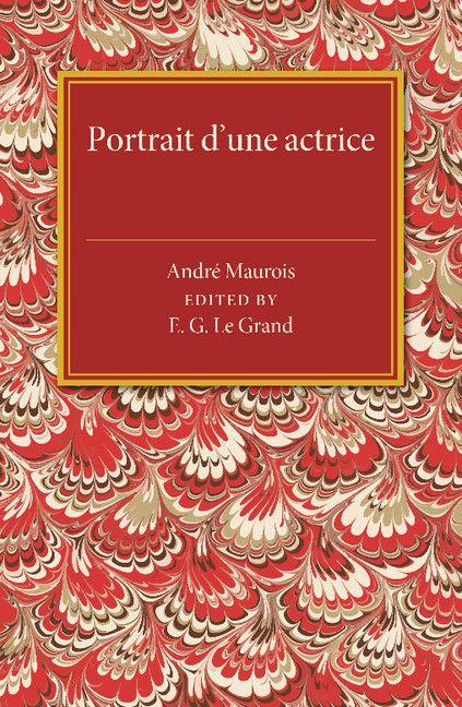Vorderes Coverbild Portrait d'une Actrice