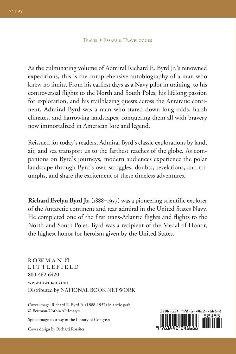 Rückseitencover Exploring with Byrd