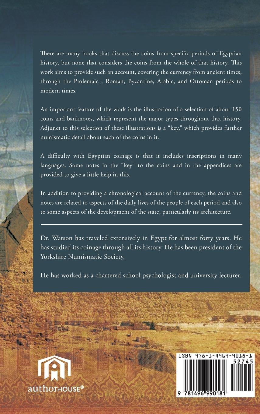 Rückseitencover A Brief Introduction to Egyptian Coins and Currency