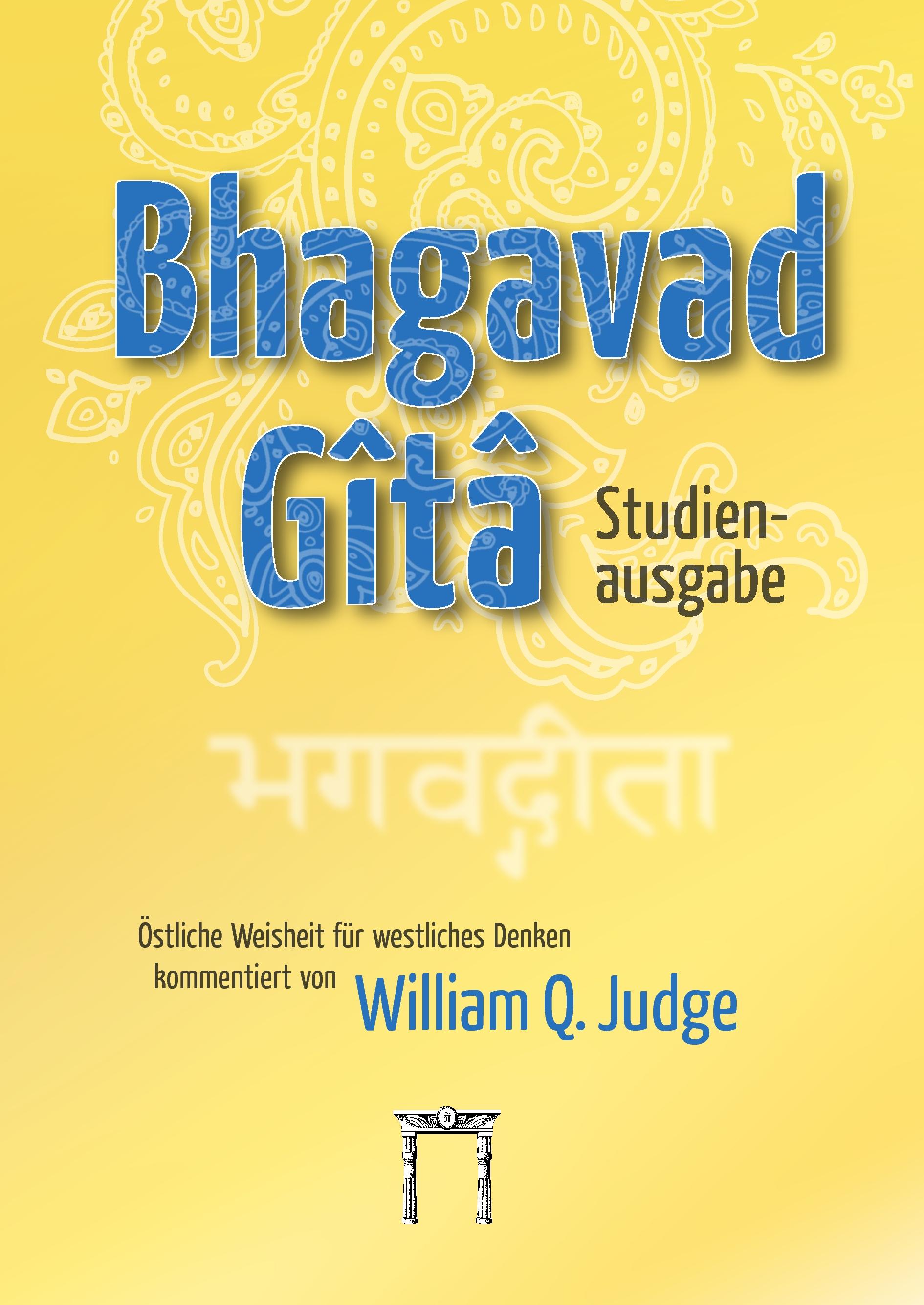 Vorderes Coverbild Bhagavad-Gita Studienausgabe
